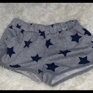 Star printed shorts